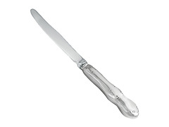 Серебряный нож десертный «Вензель»
